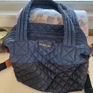MZ Wallace Black Quilted Women's Bag